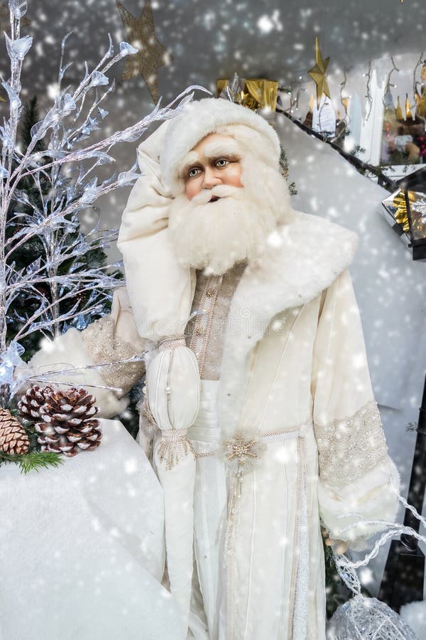 ουρανός santa του Klaus παγετού Χριστουγέννων καρτών τσαντών στοκ εικόνα ουρανός santa του Klaus παγετού Χριστουγέννων καρτών τσαντών στοκ εικόνα