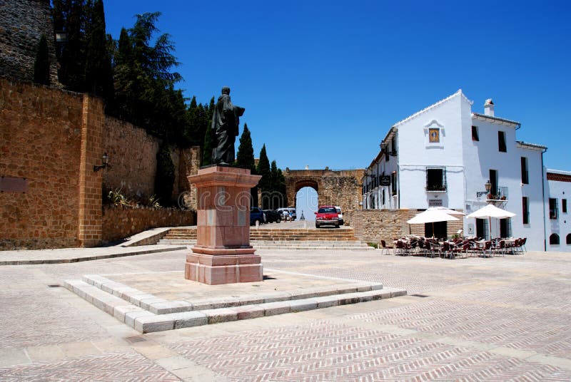 Πλατεία της Σάντα Μαρία, Antequera στοκ φωτογραφία Πλατεία της Σάντα Μαρία, Antequera στοκ φωτογραφία