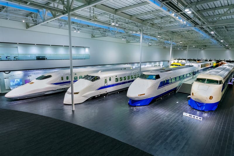 Πάρκο SCMaglev και σιδηροδρόμων στο Νάγκουα, Ιαπωνία στοκ φωτογραφίες