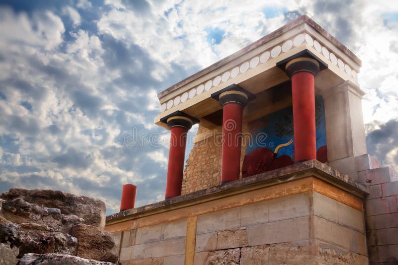 παλάτι knossos της Κρήτης