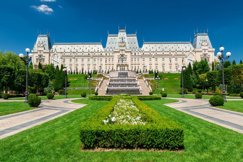 IASI, ROMANIA - AUGUST 03, 2015: Palace of Culture is the main attraction point of the Moldavian capital, it hosts today The Moldavian Museum of History, The Moldavian Museum of Ethnography, The Museum of Art, â€œStefan Procopiuâ€ Museum of Science and Technology, and â€œGheorghe Asachiâ€ District Library. IASI, ROMANIA - AUGUST 03, 2015: Palace of Culture is the main attraction point of the Moldavian capital, it hosts today The Moldavian Museum of History, The Moldavian Museum of Ethnography, The Museum of Art, â€œStefan Procopiuâ€ Museum of Science and Technology, and â€œGheorghe Asachiâ€ District Library