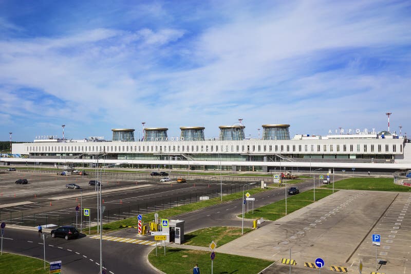 Παλαιό τερματικό pulkovo-1 αερολιμένα, Άγιος-Πετρούπολη στοκ φωτογραφίες