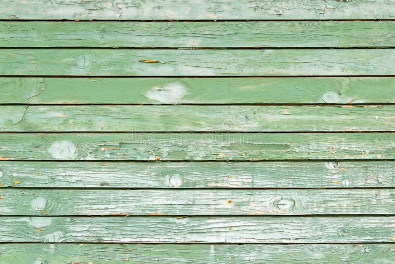Παλαιός πράσινος χρωματισμένος ξύλινος τοίχος