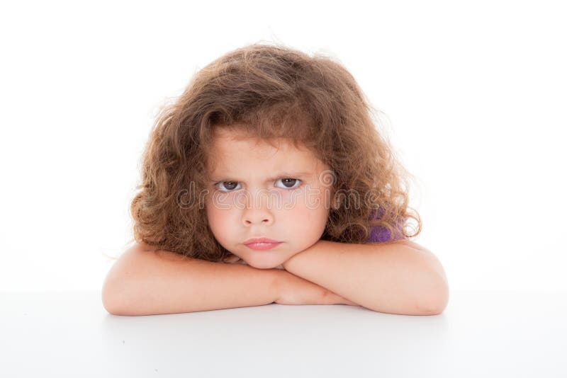παιδί sulky στοκ εικόνα παιδί sulky στοκ εικόνα