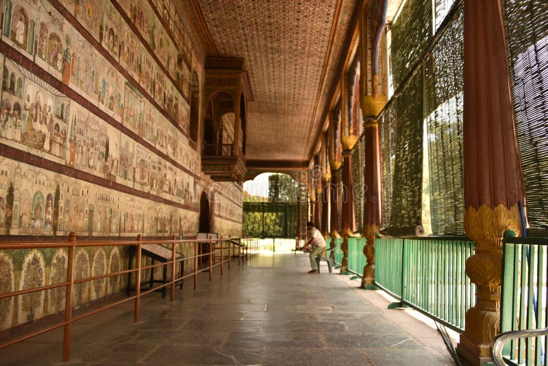 Daria Daulat Bagh palace view, Srirangapatna, Karnataka, India. Daria Daulat Bagh palace view, Srirangapatna, Karnataka, India