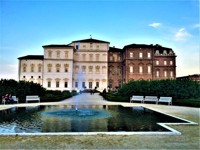 Παλάτι Venaria, βασιλική κατοικία στοκ εικόνα Παλάτι Venaria, βασιλική κατοικία στοκ εικόνα