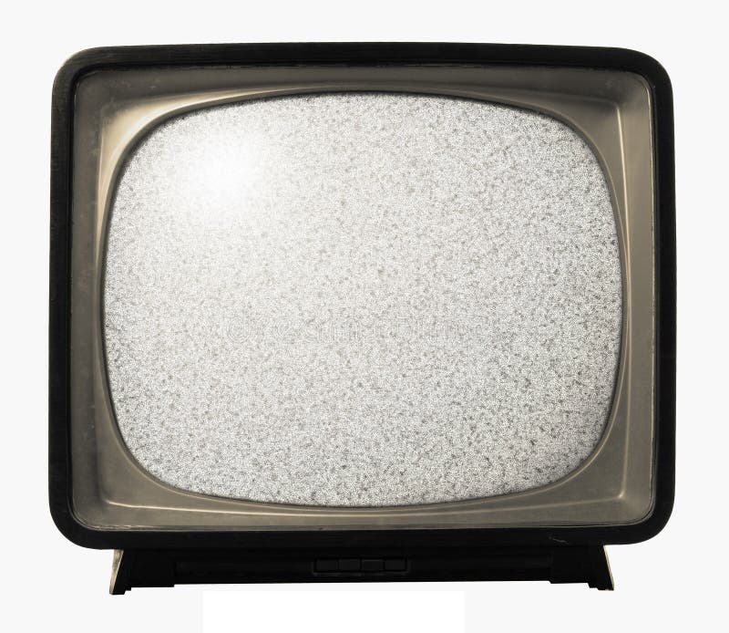 παλαιά αναδρομική TV θορύβ&omicro στοκ φωτογραφία με δικαίωμα ελεύθερης χρήσης