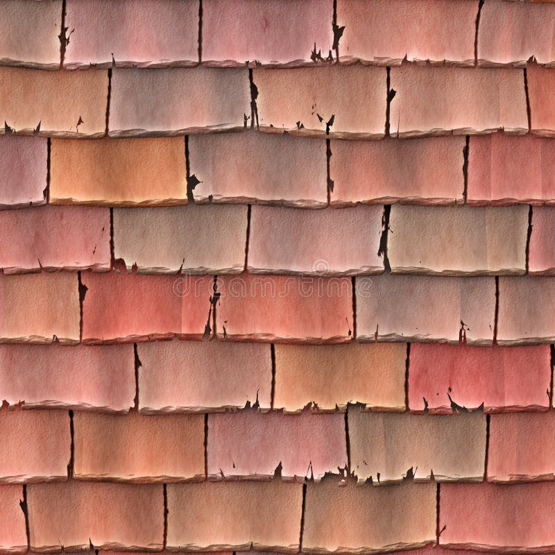Rendered illustration of earth colored shingle roof for background or texture. Rendered illustration of earth colored shingle roof for background or texture