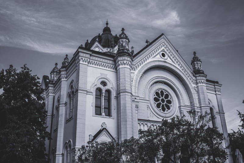 Old Synagogue in Szolnok, Hungary. High quality photo. Old Synagogue in Szolnok, Hungary. High quality photo