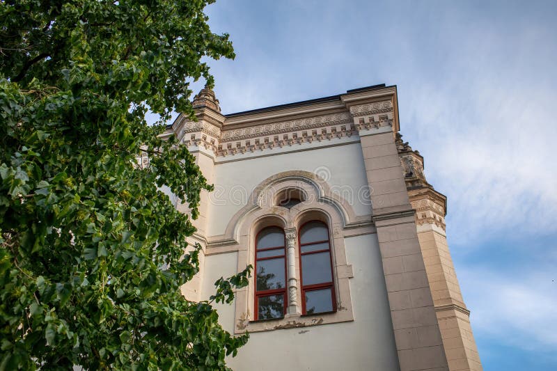 Old Synagogue in Szolnok, Hungary. High quality photo. Old Synagogue in Szolnok, Hungary. High quality photo