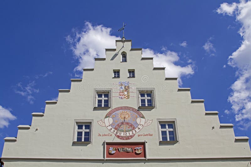 Παλιό Δημαρχείο στο Ντέγκεντορφ στοκ φωτογραφία