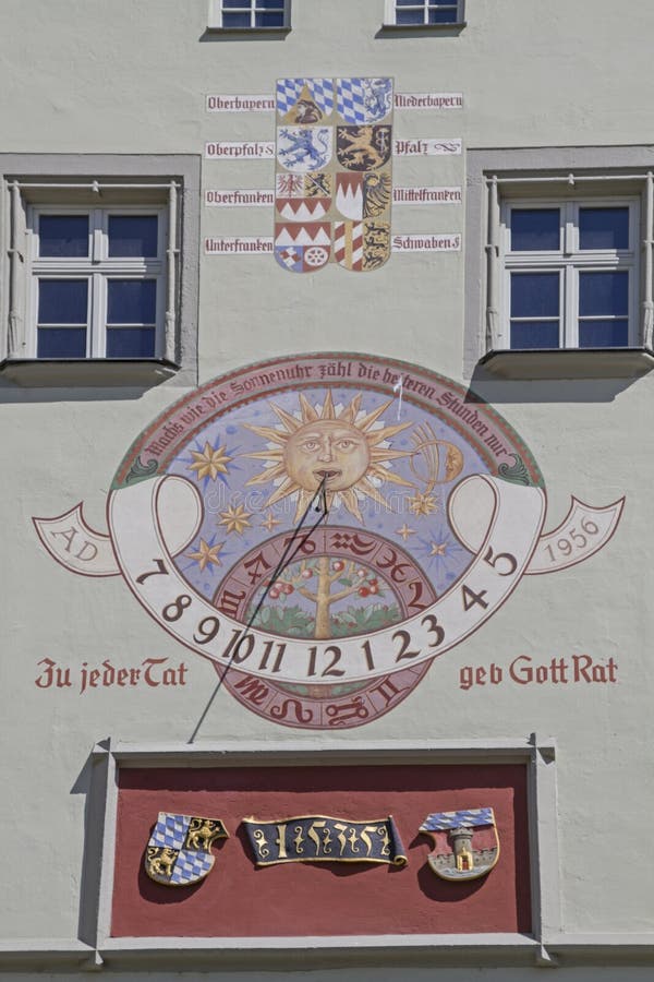 Παλαιό Δημαρχείο στο Ντέγκεντορφ στοκ φωτογραφίες με δικαίωμα ελεύθερης χρήσης