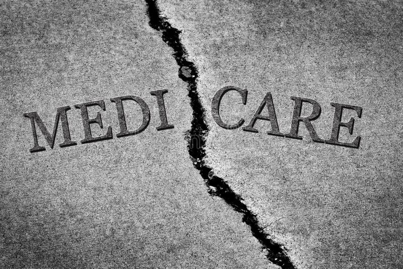 Παλαιό ραγισμένο Medicare τσιμέντου πεζοδρομίων επικίνδυνο σπασμένο πρόγραμμα χρώμιο στοκ εικόνες Παλαιό ραγισμένο Medicare τσιμέντου πεζοδρομίων επικίνδυνο σπασμένο πρόγραμμα χρώμιο στοκ εικόνες