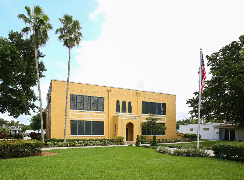 Old Davie School Building was the first permanent school in the Everglades, now a Historical Museum. On May 19, 2018 the school became 100 years old, located in the Town of Davie, Florida, USA. Old Davie School Building was the first permanent school in the Everglades, now a Historical Museum. On May 19, 2018 the school became 100 years old, located in the Town of Davie, Florida, USA.