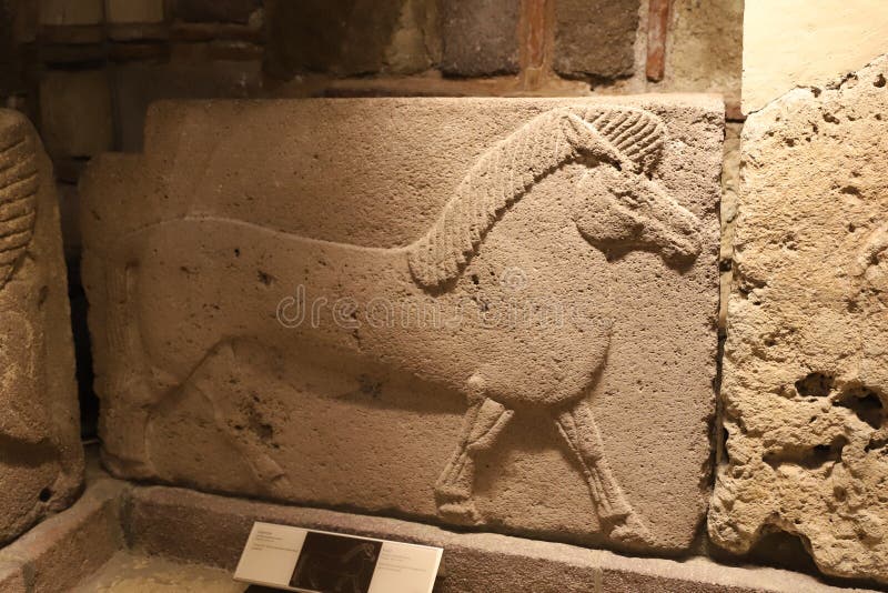 Old Carving in Museum of Anatolian Civilizations, Ankara City, Turkey. Old Carving in Museum of Anatolian Civilizations, Ankara City, Turkey