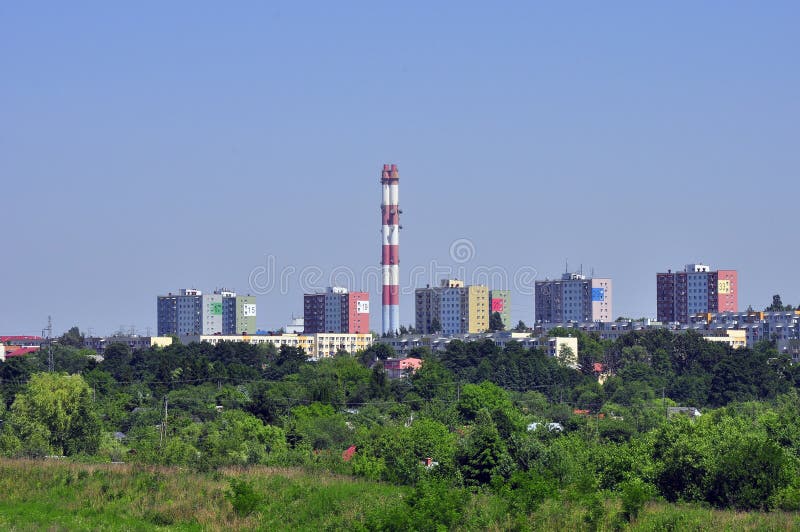 πανόραμα Πολωνία του Lublin πόλεων στοκ εικόνες με δικαίωμα ελεύθερης χρήσης πανόραμα Πολωνία του Lublin πόλεων στοκ εικόνες με δικαίωμα ελεύθερης χρήσης