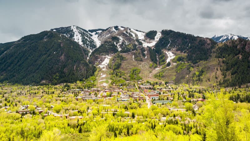 Πανόραμα της διάσημης Aspen, Κολοράντο