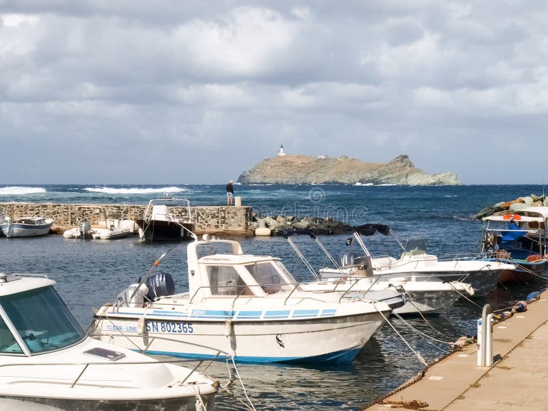 Παράκτια τοπίο και δάσος της ΚΑΠ Κορσική στοκ φωτογραφία Παράκτια τοπίο και δάσος της ΚΑΠ Κορσική στοκ φωτογραφία