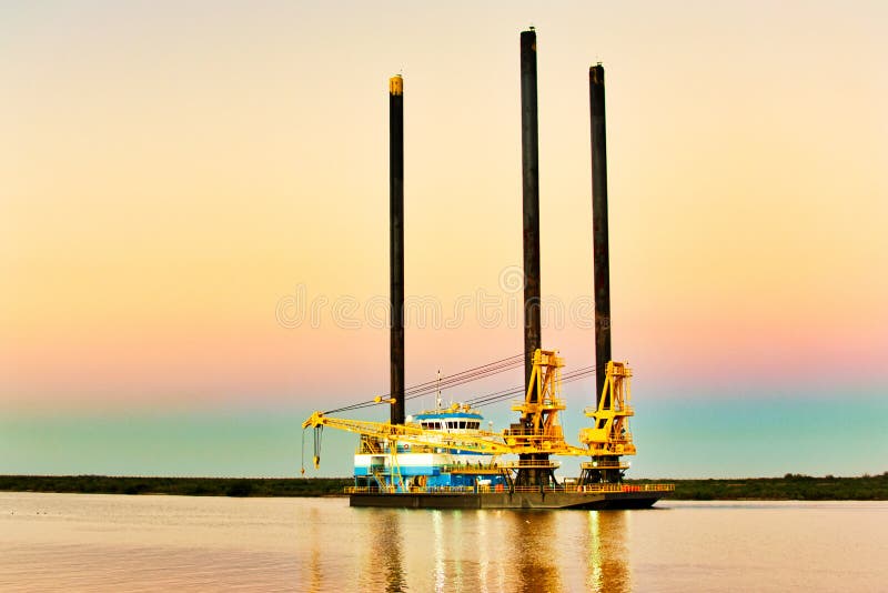 Παράκτιο Liftboat στοκ φωτογραφίες Παράκτιο Liftboat στοκ φωτογραφίες