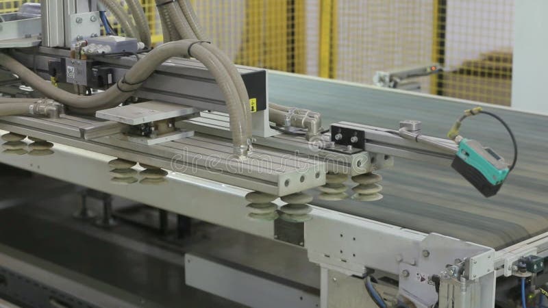 Παραγωγή ξύλινων δαπέδων απόθεμα βίντεο