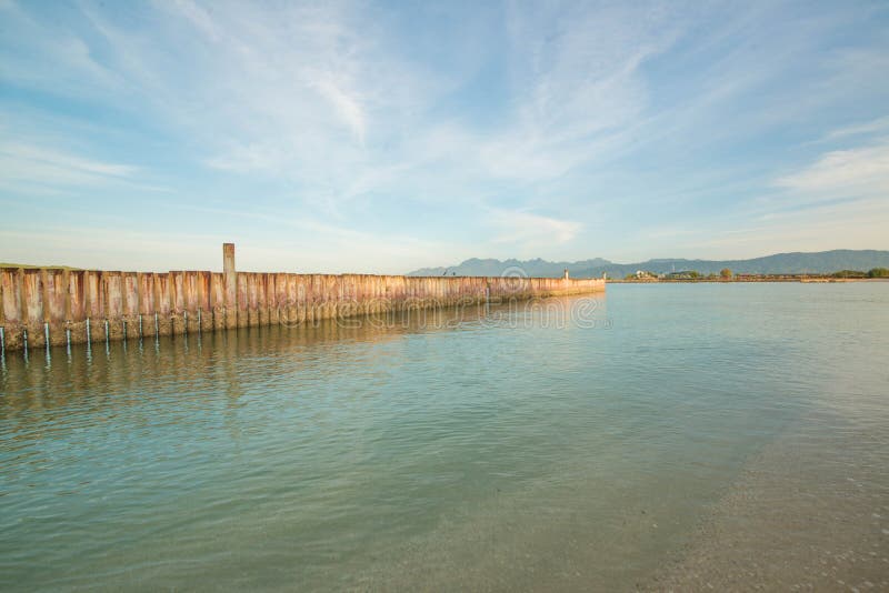 Παραλία Cenang Pantai σε Langkawi, Μαλαισία στοκ φωτογραφίες