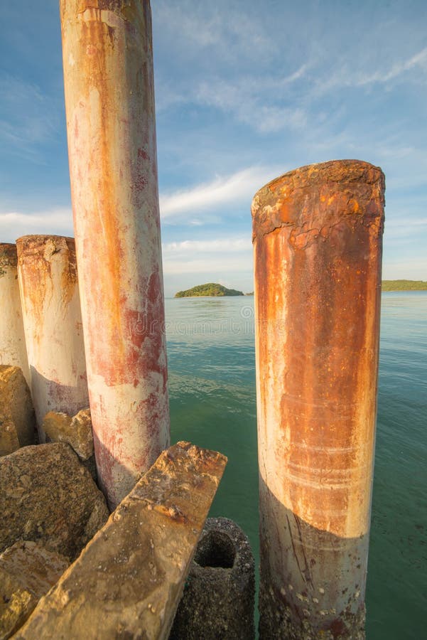 Παραλία Cenang Pantai σε Langkawi, Μαλαισία στοκ εικόνες με δικαίωμα ελεύθερης χρήσης