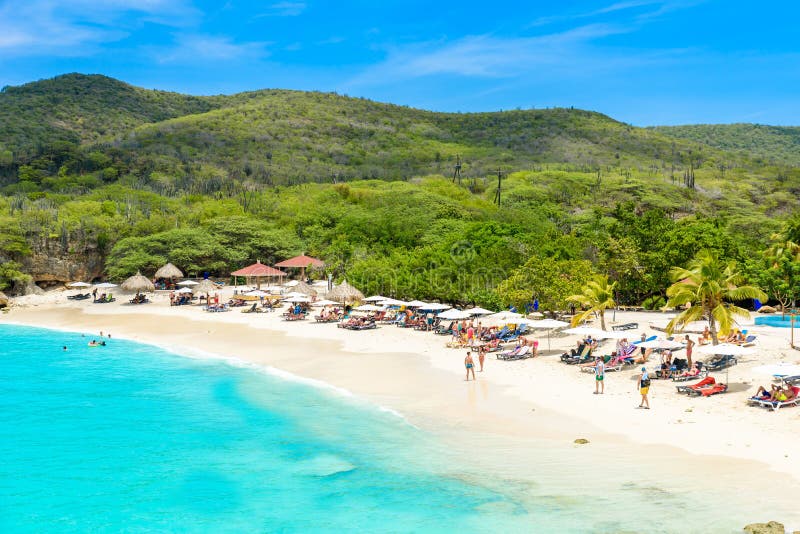 Grote Knip beach, Curacao, Netherlands Antilles - paradise beach on tropical caribbean island. Grote Knip beach, Curacao, Netherlands Antilles - paradise beach on tropical caribbean island