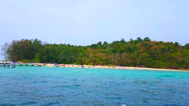παραλία και δάση της νήσου koh poda ao nang krabi ταϊλάνδη φιλμ μικρού μήκους