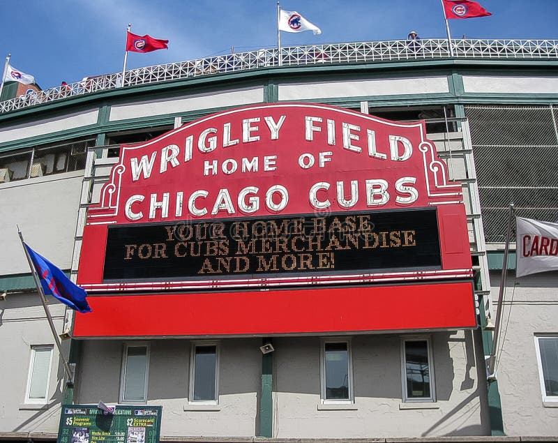 πεδίο Wrigley στοκ εικόνες πεδίο Wrigley στοκ εικόνες