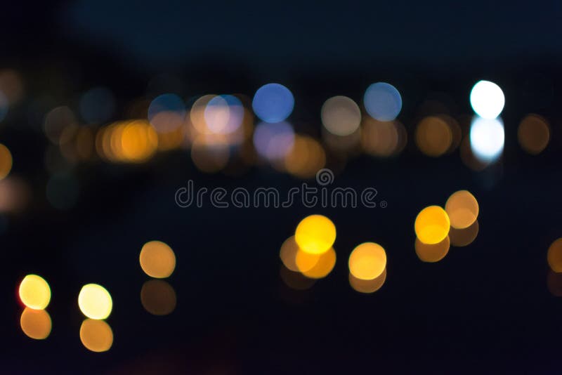 Περίληψη bokeh του φωτός στοκ εικόνες