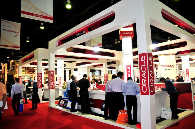 Oracle Pavilion in GITEX Technology Week 2008, Asia's biggest Shopper & Consumer Electronics Exhibition in Dubai, UAE. Oracle Pavilion in GITEX Technology Week 2008, Asia's biggest Shopper & Consumer Electronics Exhibition in Dubai, UAE