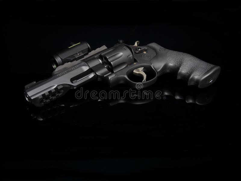 Περίστροφο Smith και Wesson στοκ φωτογραφίες Περίστροφο Smith και Wesson στοκ φωτογραφίες