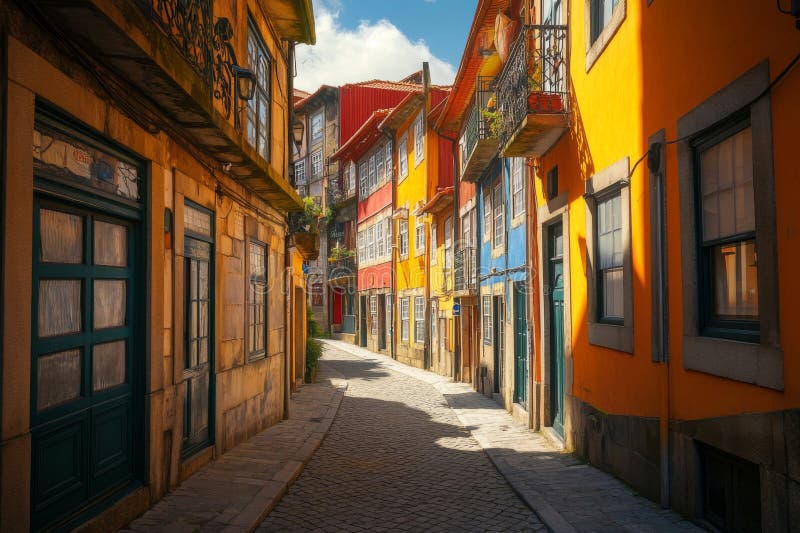 περιφέρεια ribeira πορτογαλία διανυσματική απεικόνιση