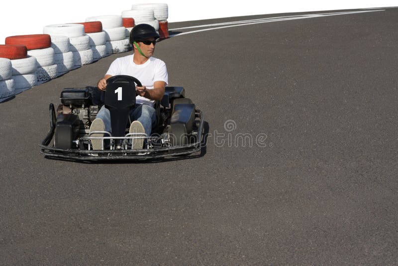 πηγαίνετε kart στοκ φωτογραφία πηγαίνετε kart στοκ φωτογραφία
