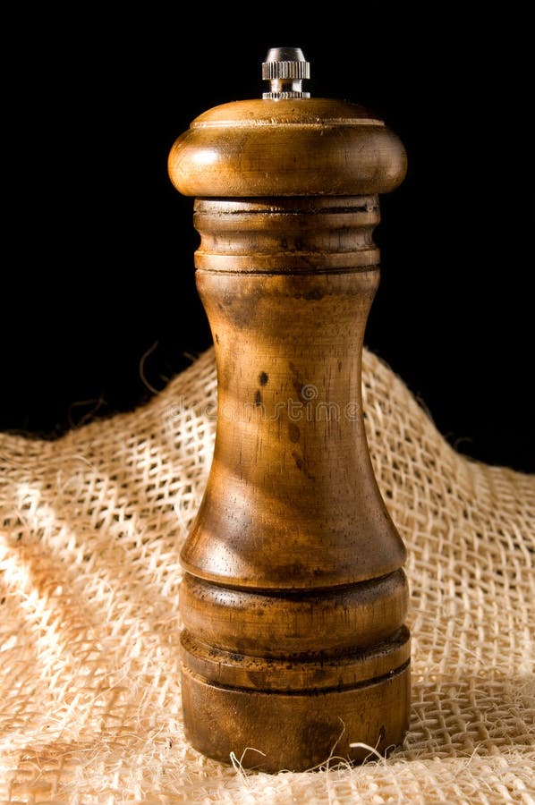 πιπέρι μύλων ξύλινο στοκ φωτογραφία με δικαίωμα ελεύθερης χρήσης