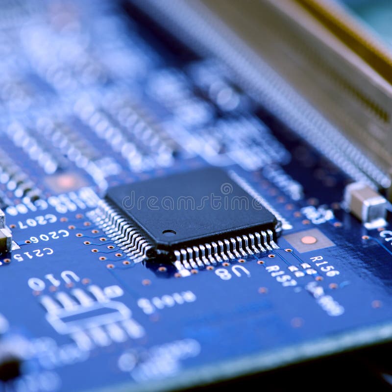 Πλακέτα Κυκλώματος Υψηλής Τεχνολογίας στοκ φωτογραφία με δικαίωμα ελεύθερης χρήσης
