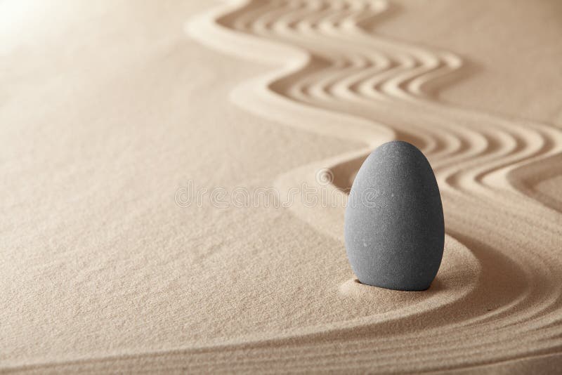 Πνευματική ισορροπία κήπων περισυλλογής Zen στοκ φωτογραφίες με δικαίωμα ελεύθερης χρήσης