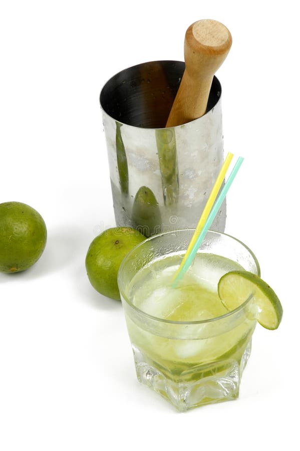 Famous Brazilian Drink, with white rum (cachaca), lemon, suggar and ice !. Famous Brazilian Drink, with white rum (cachaca), lemon, suggar and ice !