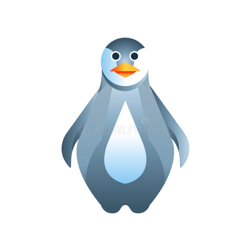 Πουλί Penguin, τυποποιημένη γεωμετρική ζωική χαμηλή πολυ διανυσματική απεικόνιση σχεδίου διανυσματική απεικόνιση Πουλί Penguin, τυποποιημένη γεωμετρική ζωική χαμηλή πολυ διανυσματική απεικόνιση σχεδίου διανυσματική απεικόνιση