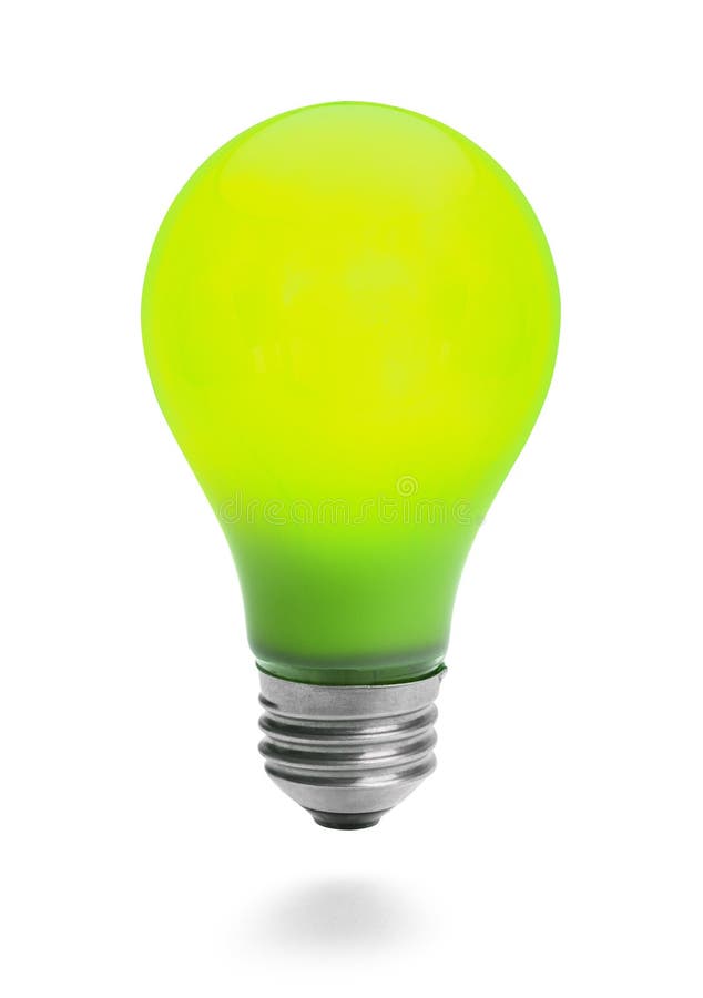 Πράσινο lightbulb στοκ φωτογραφία με δικαίωμα ελεύθερης χρήσης Πράσινο lightbulb στοκ φωτογραφία με δικαίωμα ελεύθερης χρήσης