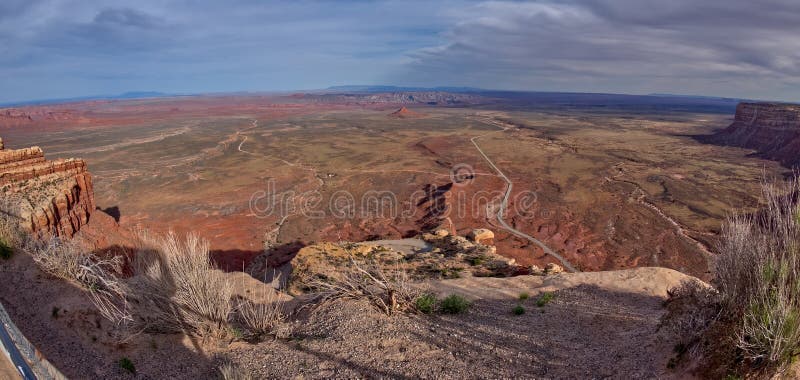 προβολή από moki dugway utah στοκ φωτογραφίες με δικαίωμα ελεύθερης χρήσης