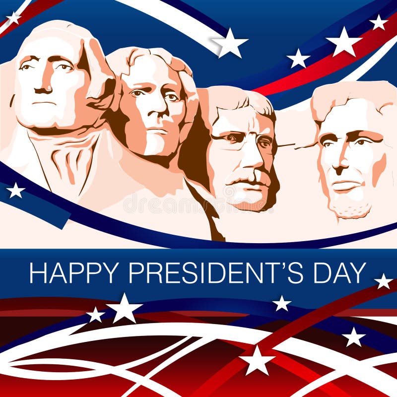 Πρόεδρος Day Patriotic Background ελεύθερη απεικόνιση δικαιώματος Πρόεδρος Day Patriotic Background ελεύθερη απεικόνιση δικαιώματος
