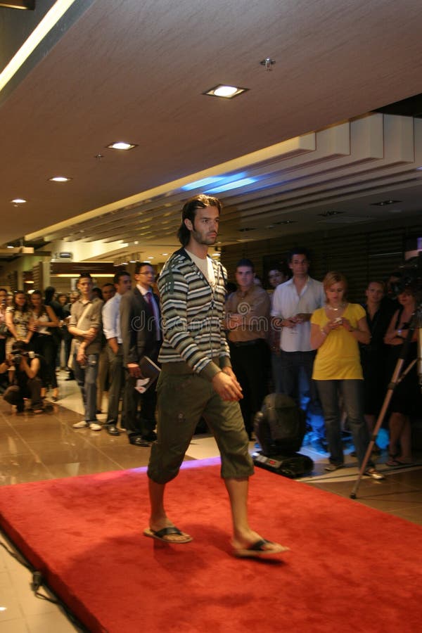 Πρότυπο - άτομα στο στάδιο στοκ φωτογραφία με δικαίωμα ελεύθερης χρήσης