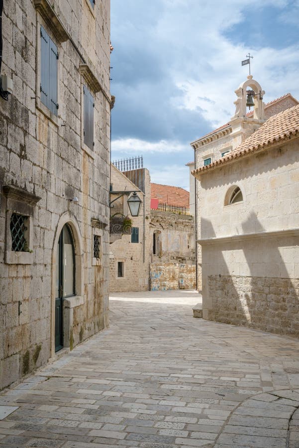 Πόλη Jelsa, νησί Hvar, Κροατία στοκ φωτογραφία με δικαίωμα ελεύθερης χρήσης