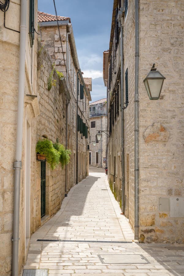 Πόλη Jelsa, νησί Hvar, Κροατία στοκ φωτογραφία με δικαίωμα ελεύθερης χρήσης