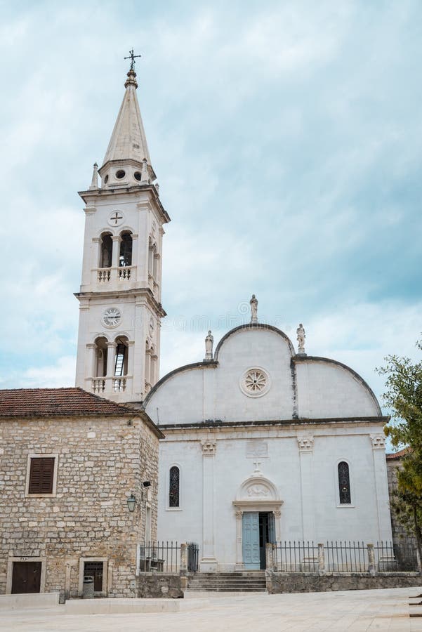 Πόλη Jelsa, νησί Hvar, Κροατία στοκ εικόνα