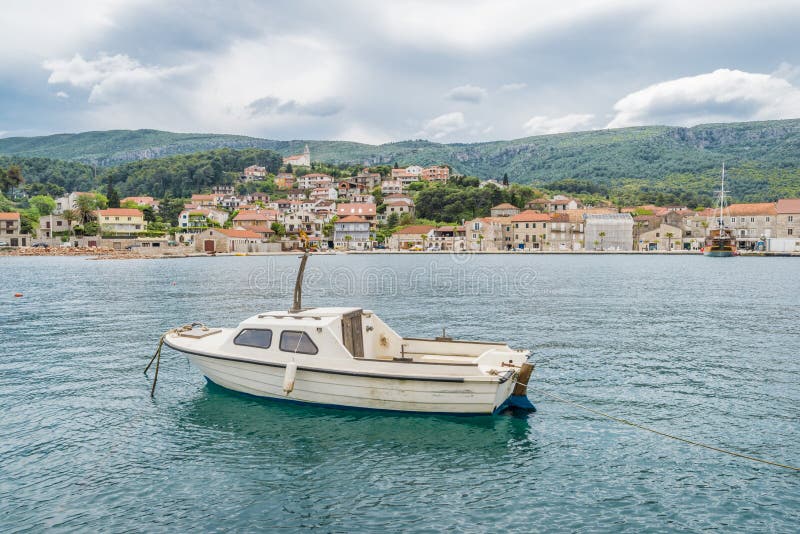 Πόλη Jelsa, νησί Hvar, Κροατία στοκ φωτογραφίες με δικαίωμα ελεύθερης χρήσης