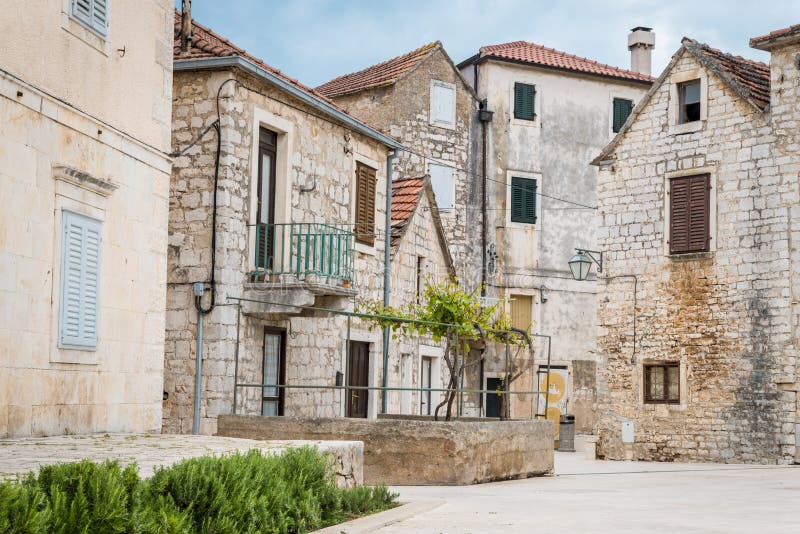 Πόλη Jelsa, νησί Hvar, Κροατία στοκ εικόνα με δικαίωμα ελεύθερης χρήσης