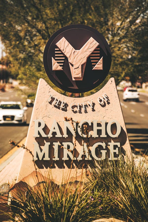Πόλη του Rancho Mirage στοκ φωτογραφίες Πόλη του Rancho Mirage στοκ φωτογραφίες