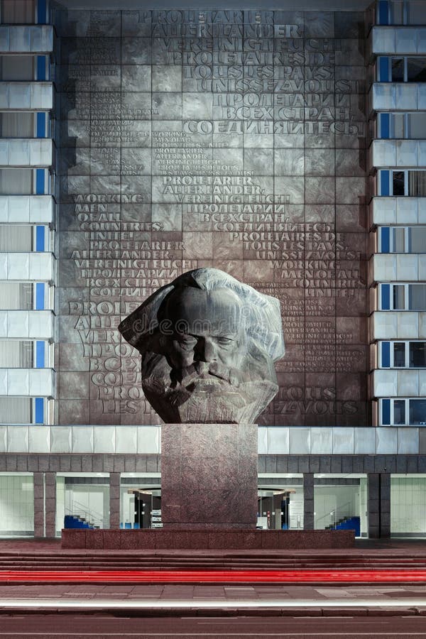 Karl marx monument city chemnitz saxony germany photo. Karl marx monument city chemnitz saxony germany photo